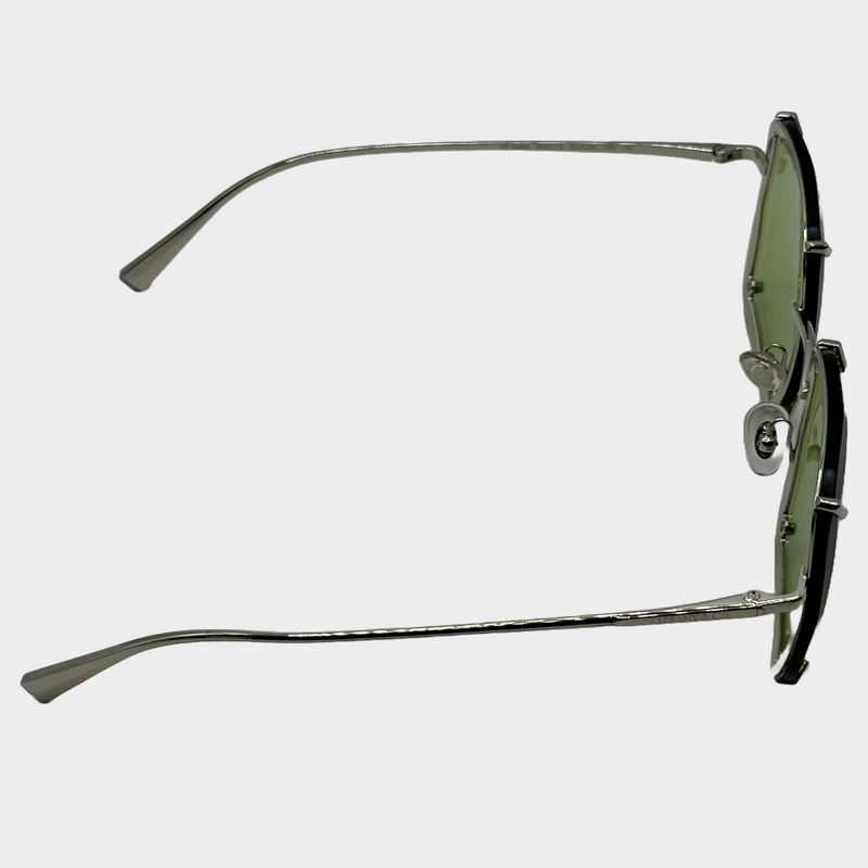 Tiffany&Co women's green lens gemstone sunglasses