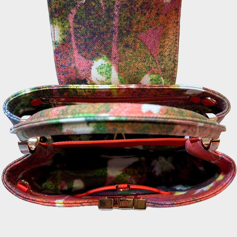 Louis Vuitton multicoloured Sam Falls Artycapucines Embroidered Printed Canvas handbag