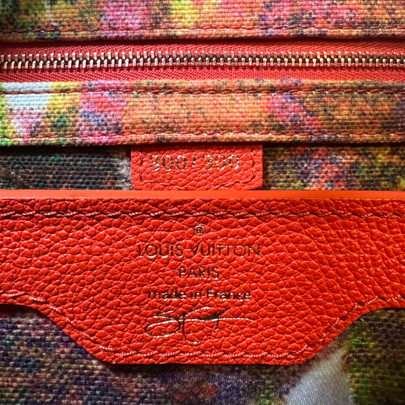 Louis Vuitton multicoloured Sam Falls Artycapucines Embroidered Printed Canvas handbag