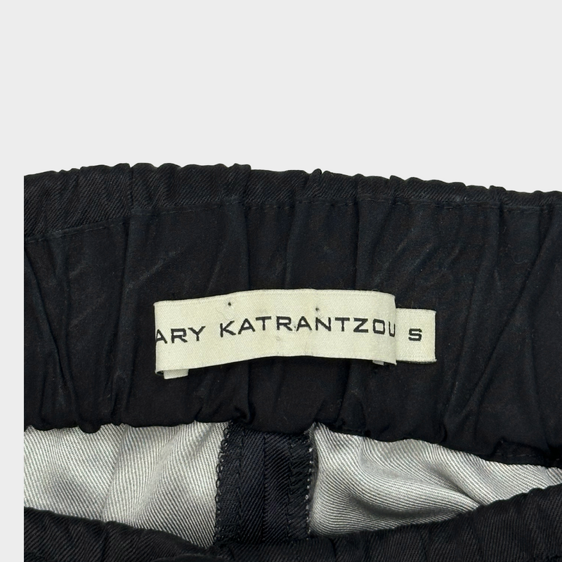 Mary Katrantzou multicoloured striped print silk shorts