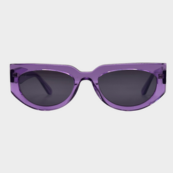 Jimmy Fairly women's purple transparent acetate sunglasses