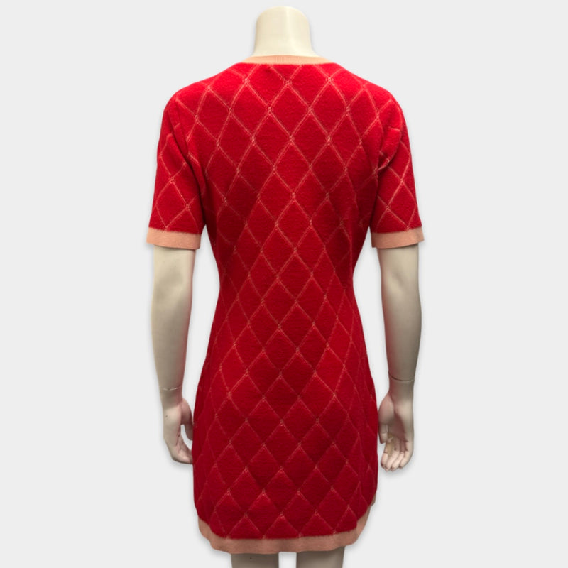 Maje Red Sweater Dress