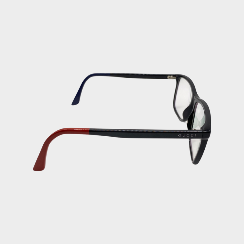 Gucci women's black reading glasses