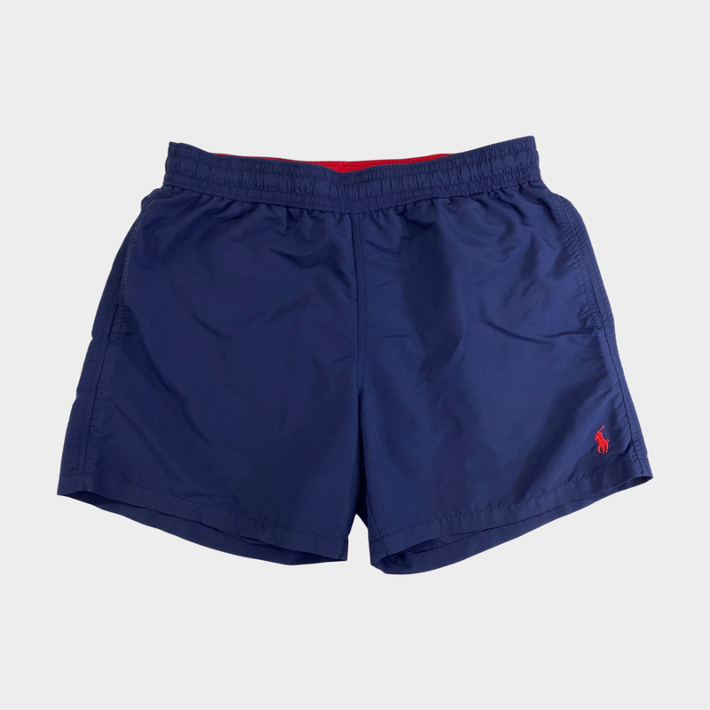 Polo Ralph Lauren men's navy nylon swimming trunks
