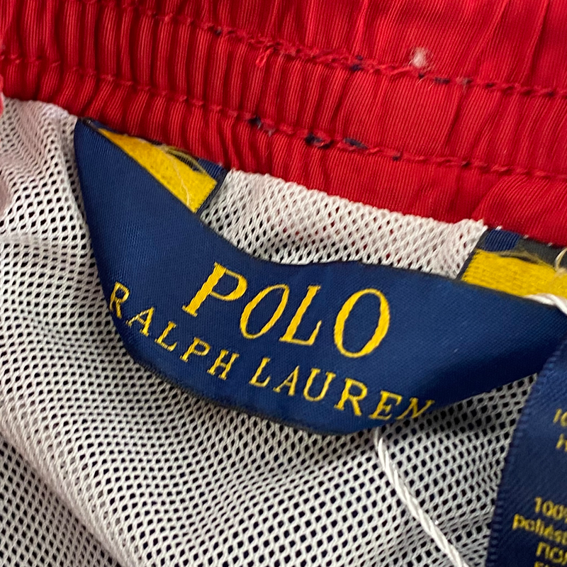 Polo Ralph Lauren men's navy nylon swimming trunks