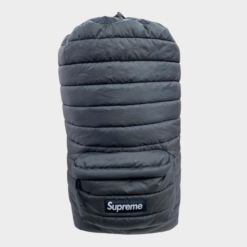 Supreme men's puffer nylon backpack