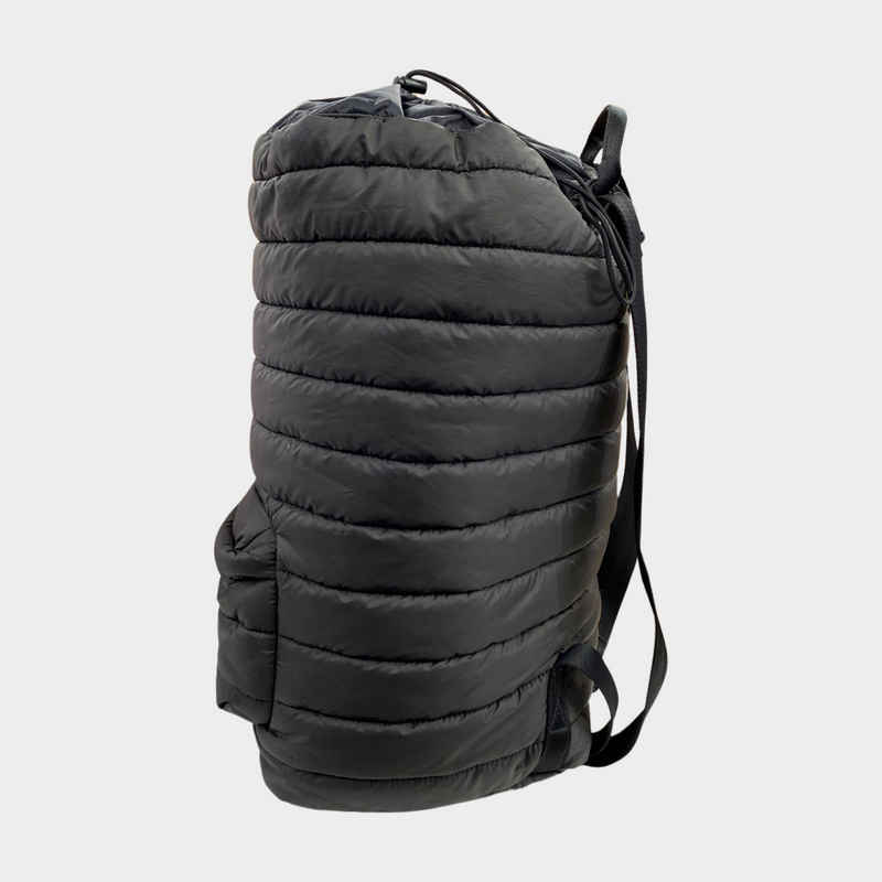 Supreme men's puffer nylon backpack