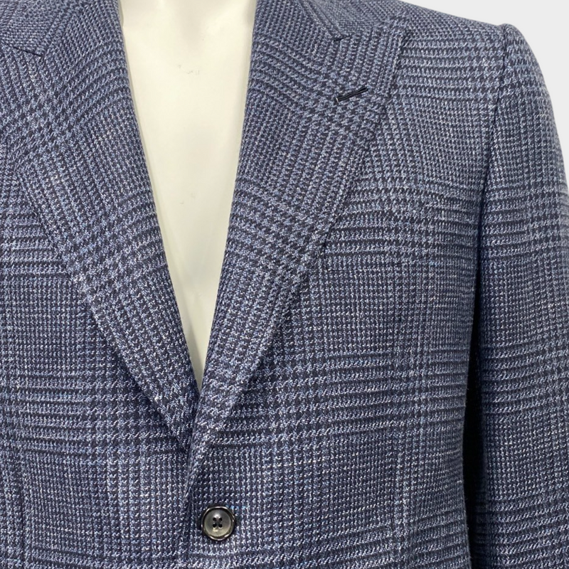 Tom Ford men's blue wool jacket