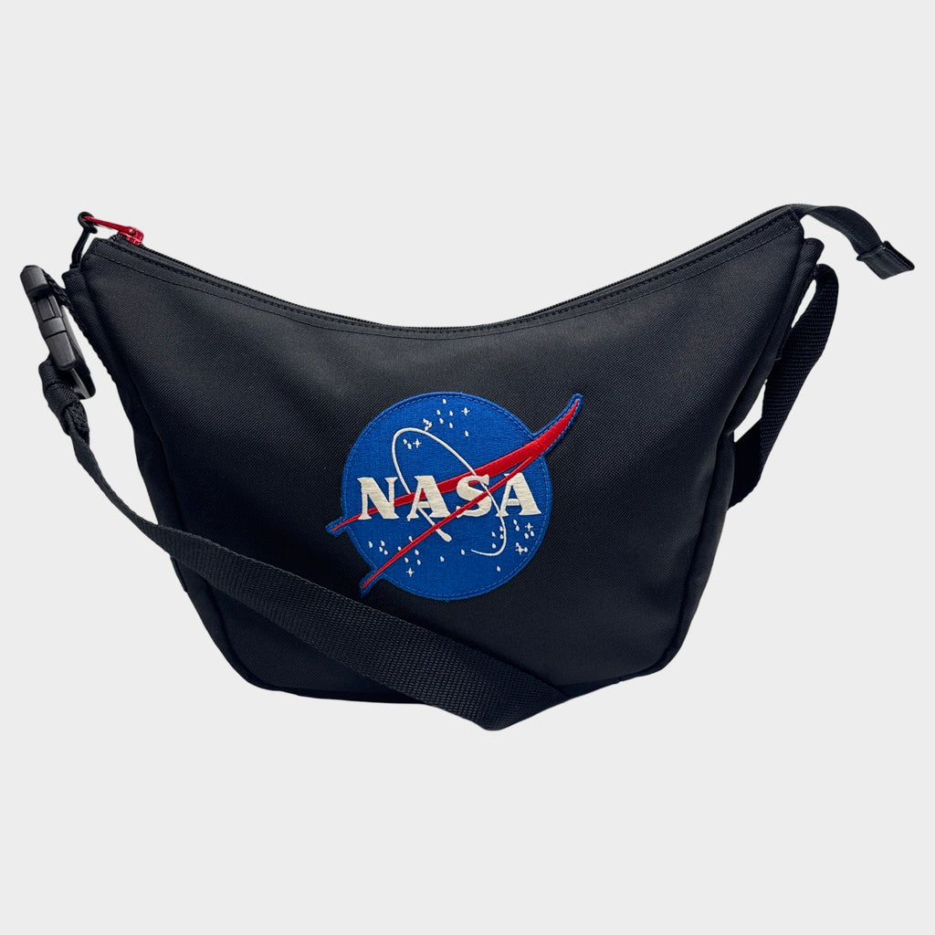 Balenciaga Nasa space black sling bag – Loop Generation Balenciaga Nasa space black sling bag – Loop Generation