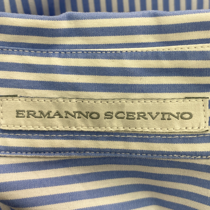 Ermano Scervino women's blue striped shirt