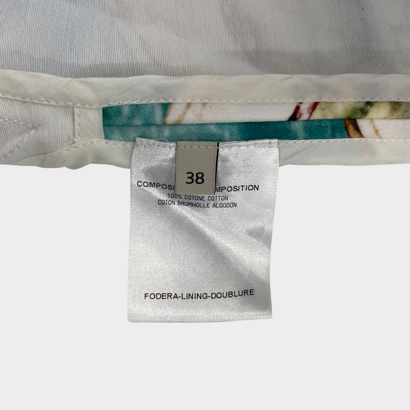 STELLA McCARTNEY women's hawaii printed cotton blouse