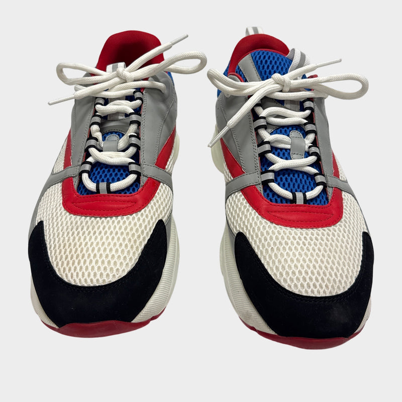 Dior B22 Men's Red and Blue Sneakers