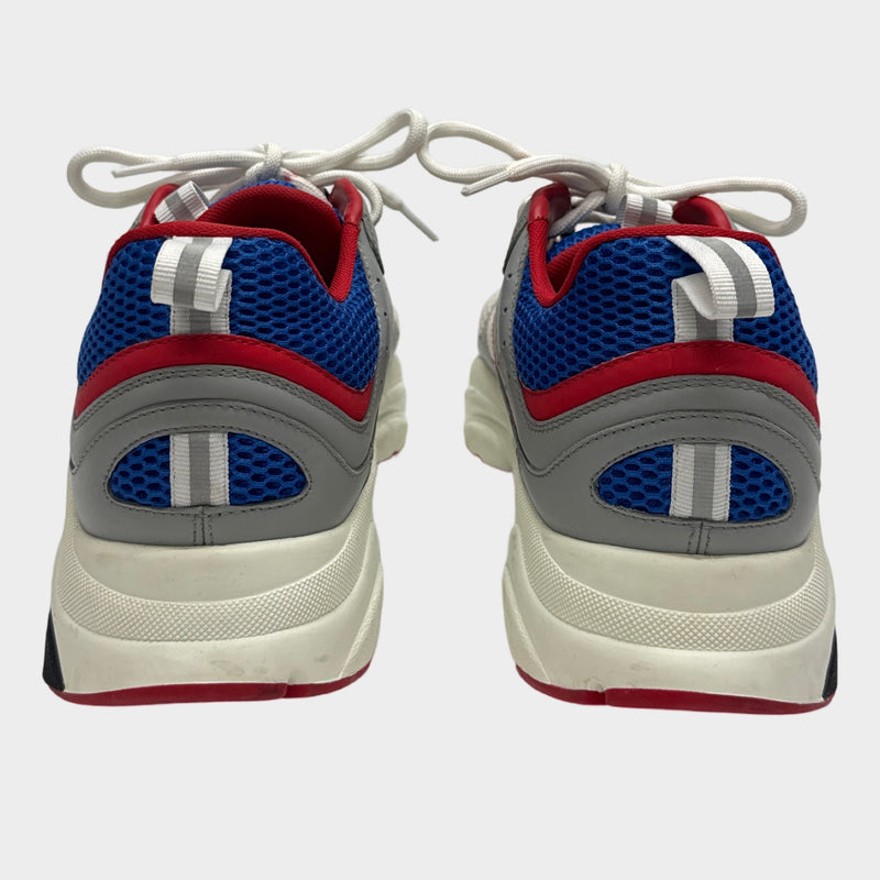 Dior B22 Men's Red and Blue Sneakers