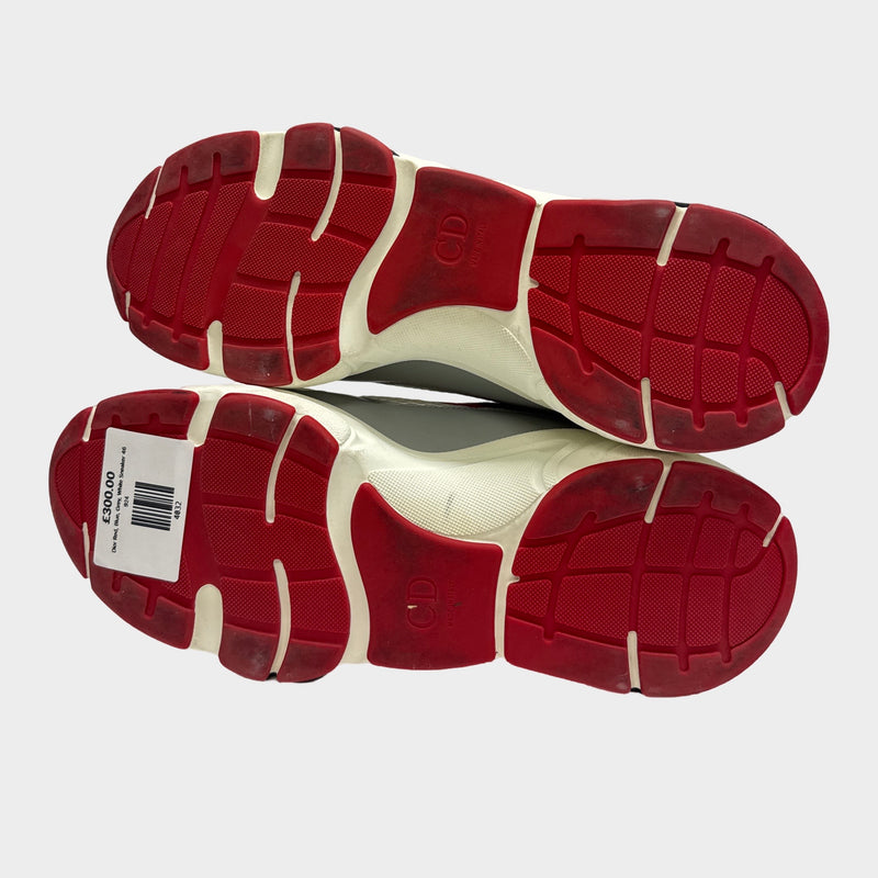 Dior B22 Men's Red and Blue Sneakers