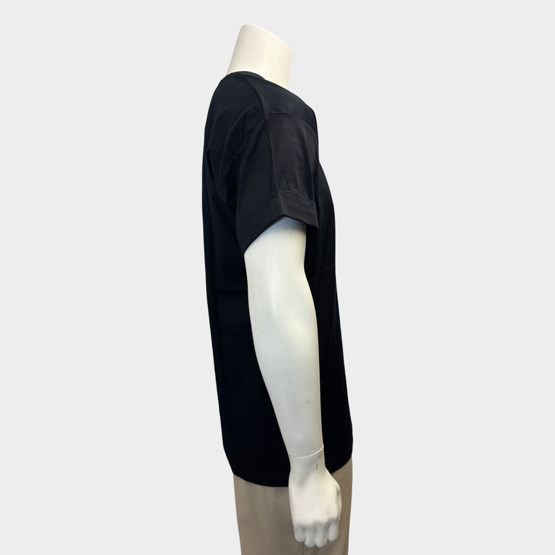 Valentino men's Black Pocket T-Shirt
