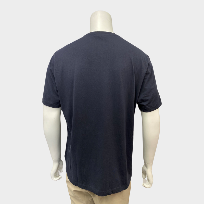 Versace men's black logo t-shirt