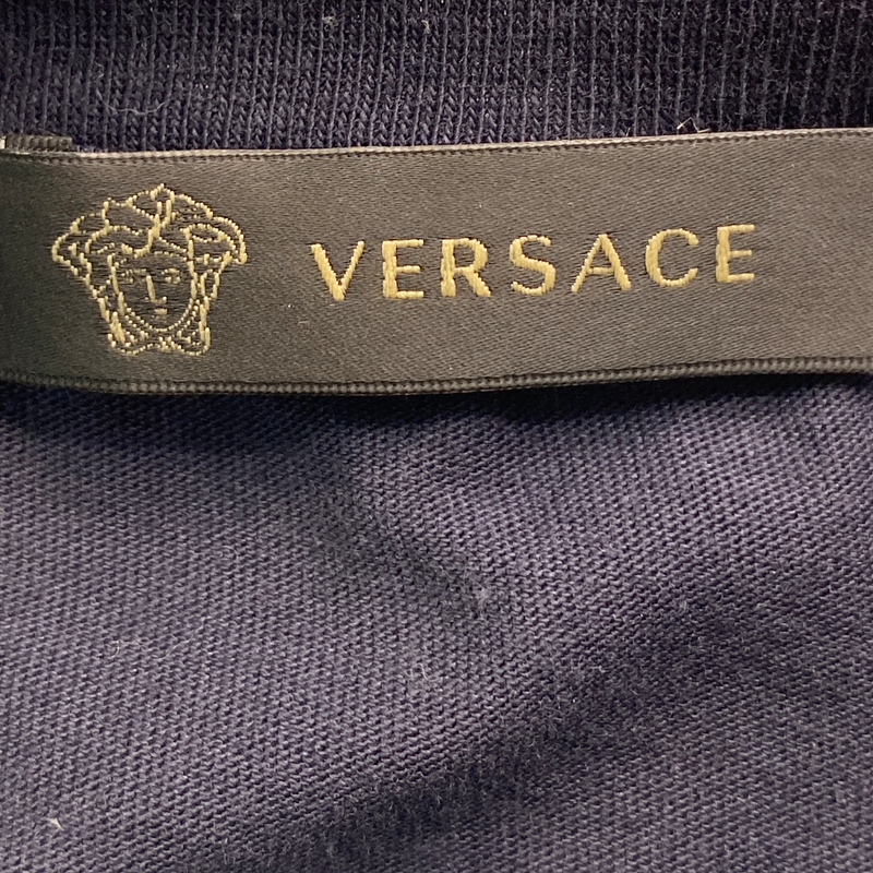 Versace men's black logo t-shirt
