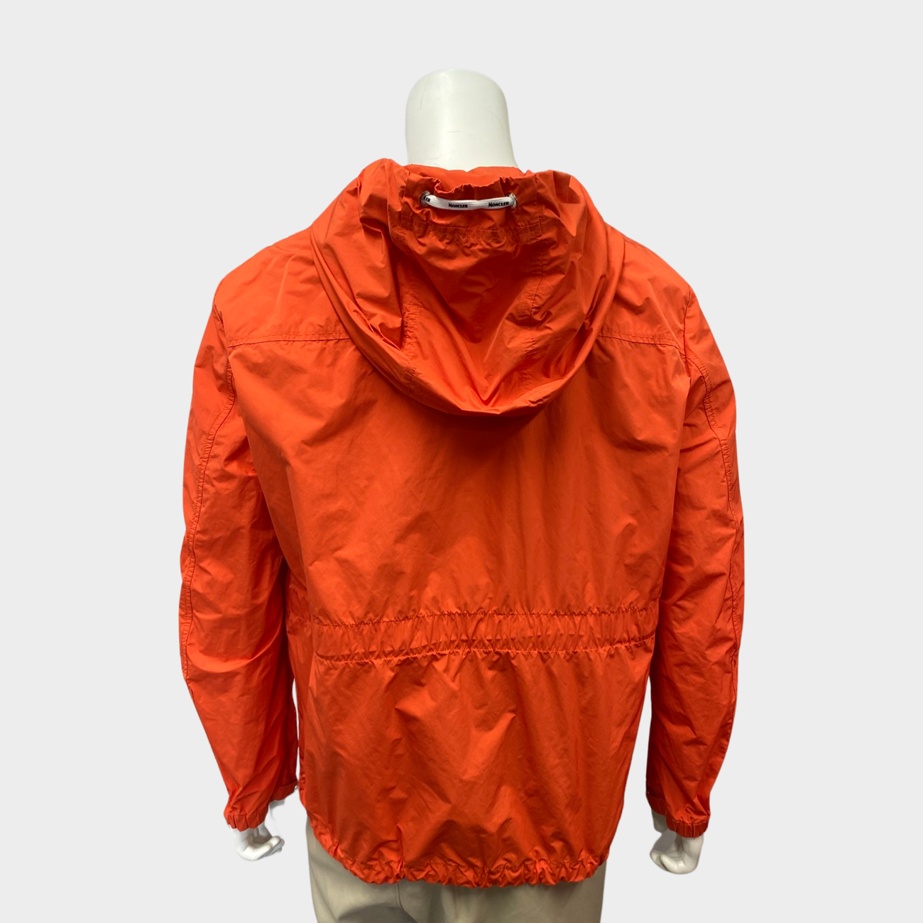 Moncler sales orange windbreaker