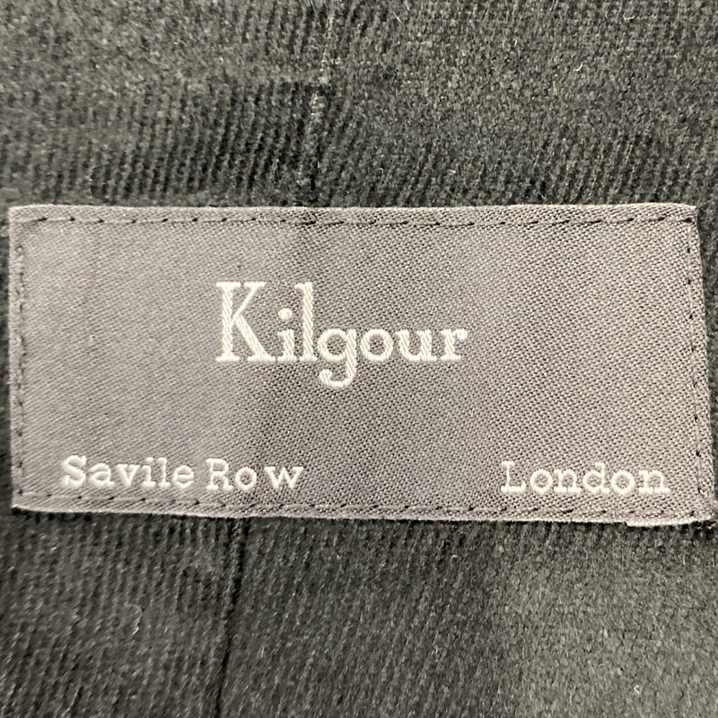 Kilgour men's black corduroy jacket