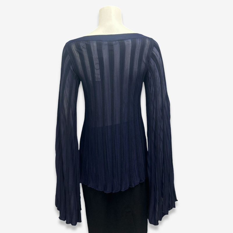 Chloé Women's Navy Blue Viscose Blouse