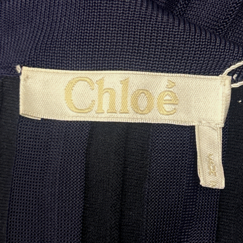 Chloé Women's Navy Blue Viscose Blouse