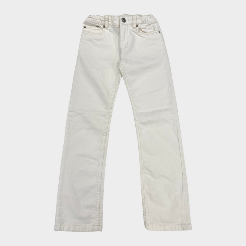 Bonpoint boy's white jeans