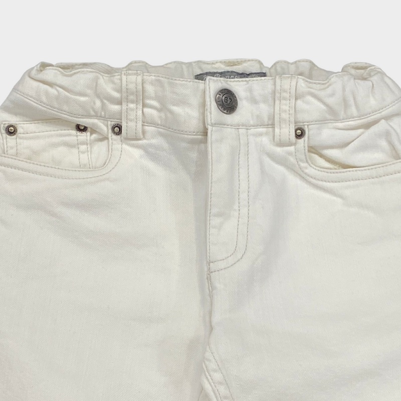 Bonpoint boy's white jeans
