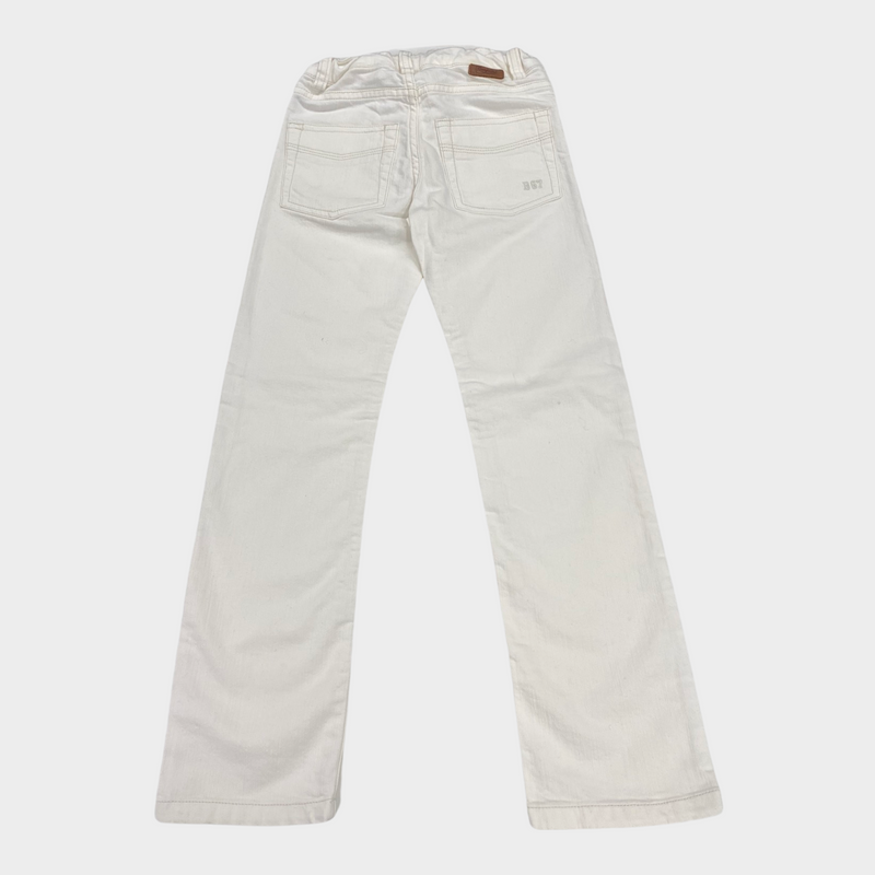 Bonpoint boy's white jeans