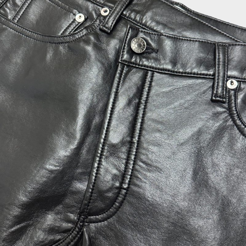 Agolde Recycled Leather mini Skirt