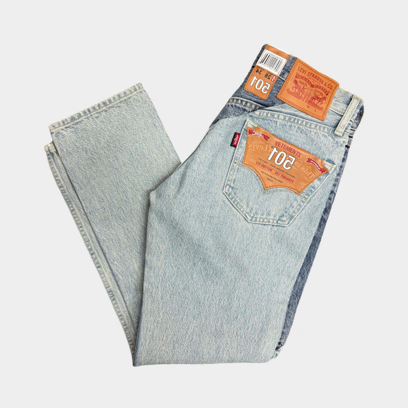 Vetements levis jeans hotsell