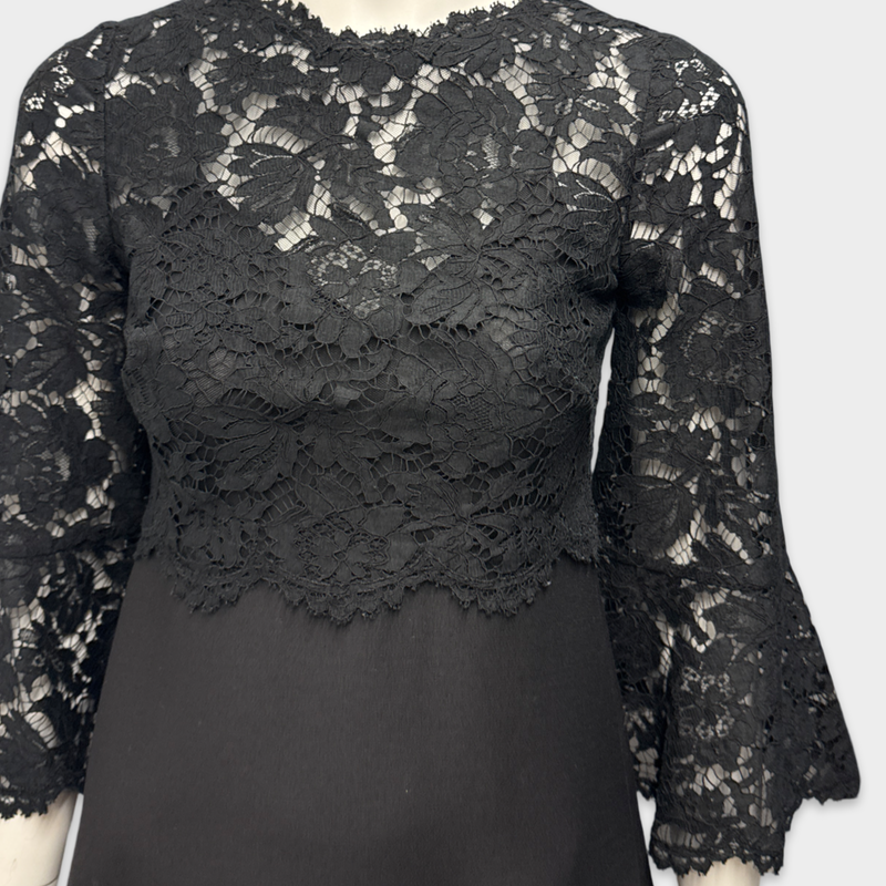 Valentino Black Lace Dress