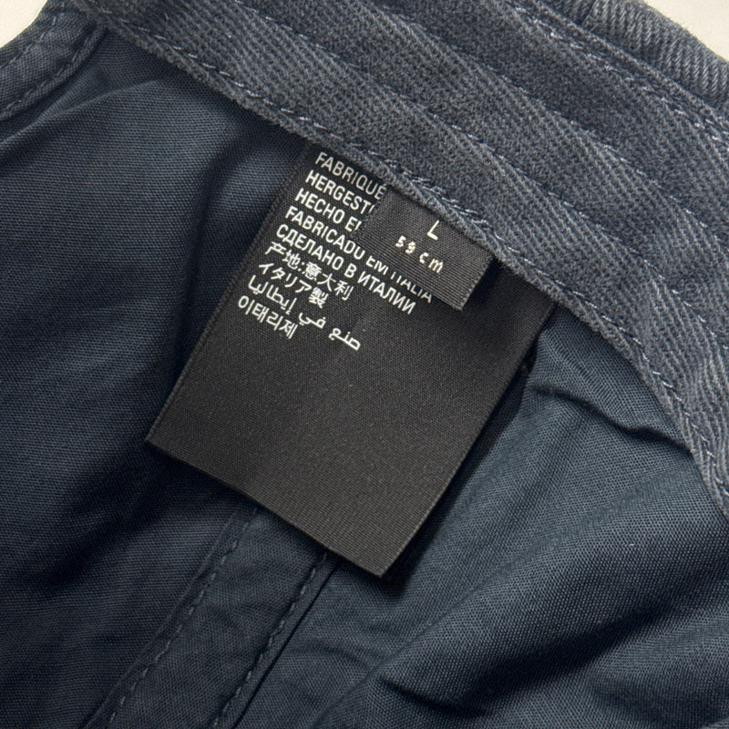 Balenciaga Navy and Off-white Unisex BB Sprayed Cap