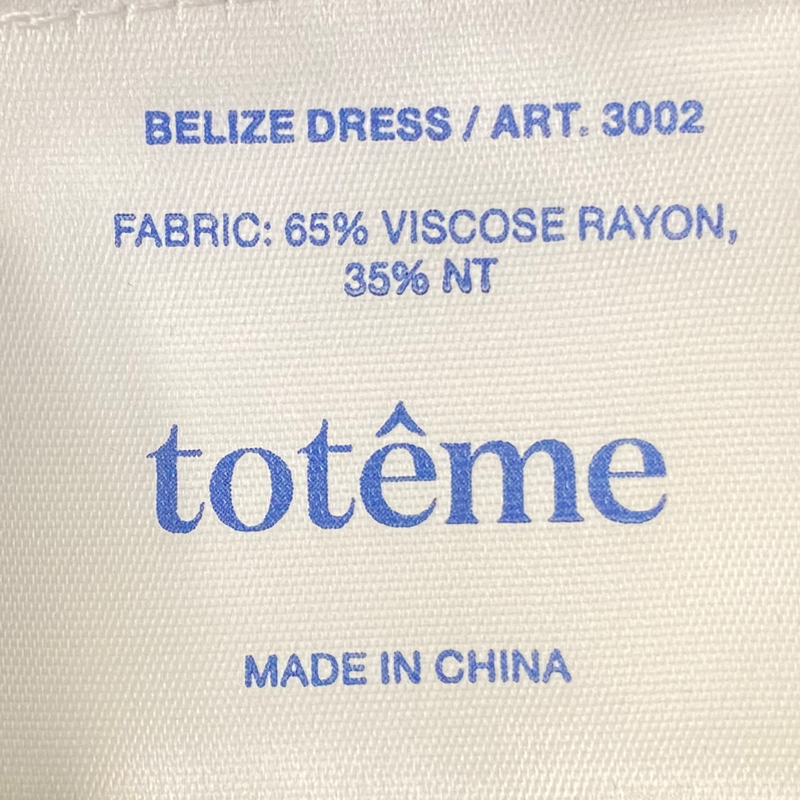 Toteme black knit-style button down dress
