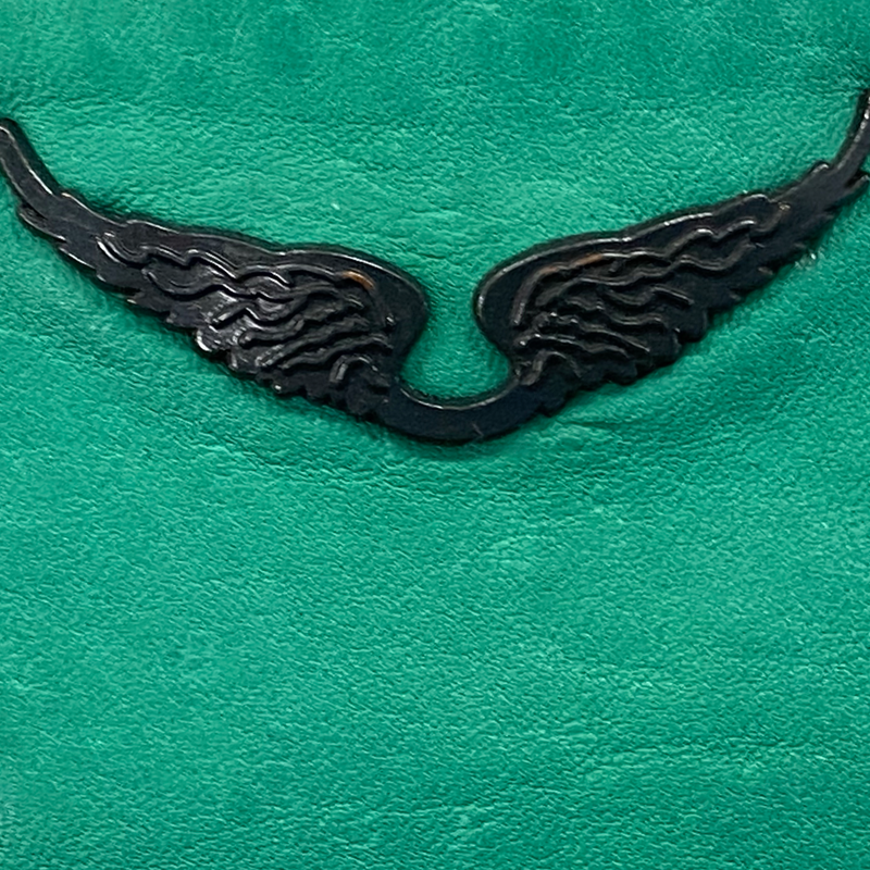 Zadig&Voltaire Women's Green Leather Wallet