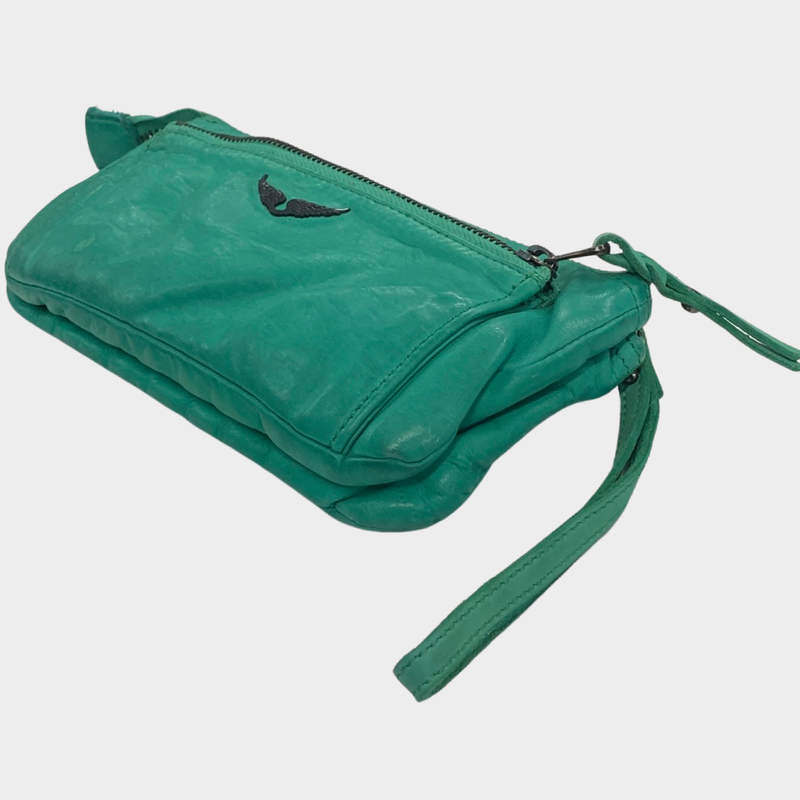 Zadig&Voltaire Women's Green Leather Wallet