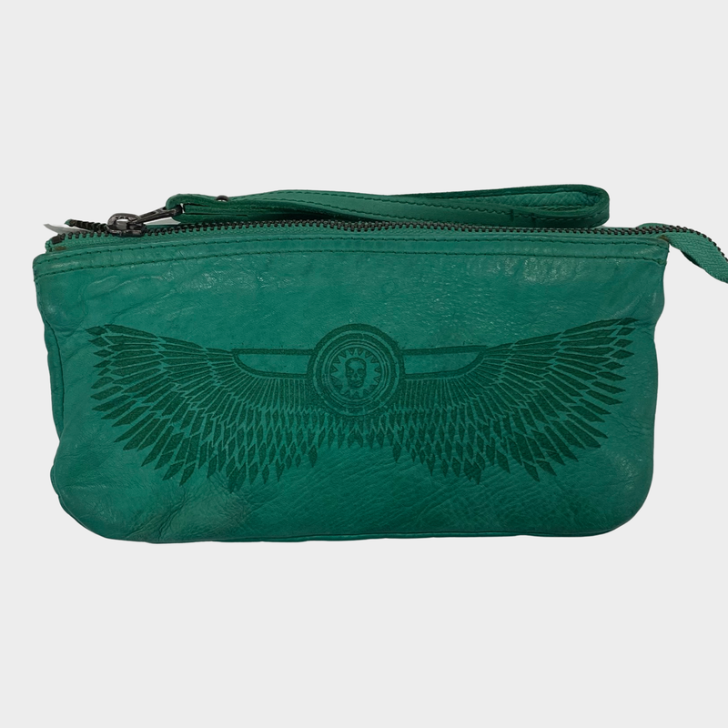 Zadig&Voltaire Women's Green Leather Wallet