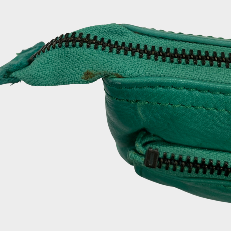 Zadig&Voltaire Women's Green Leather Wallet