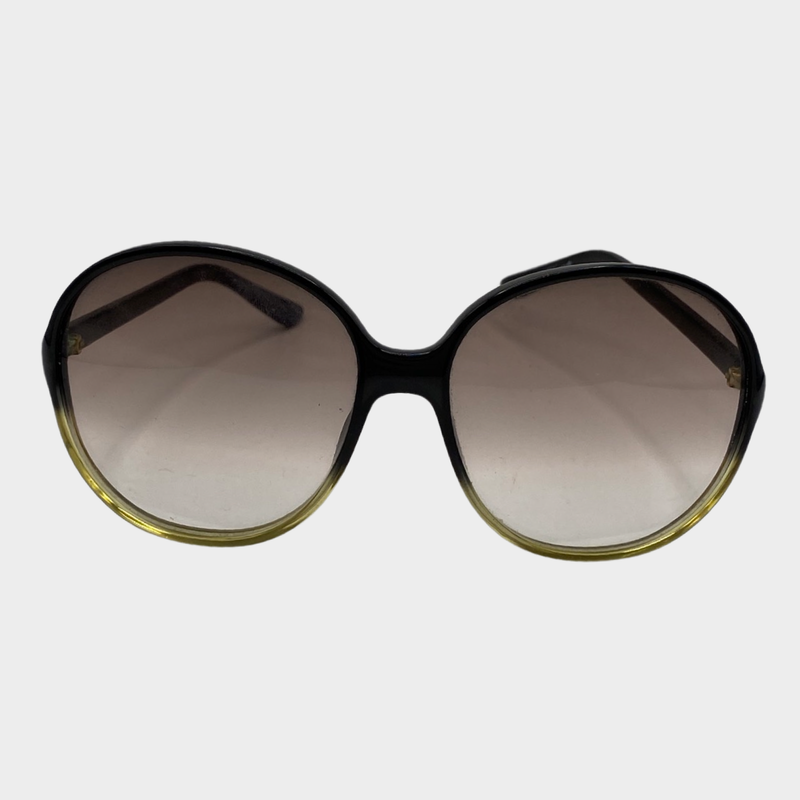 Balenciaga women's ombre lense round sunglasses