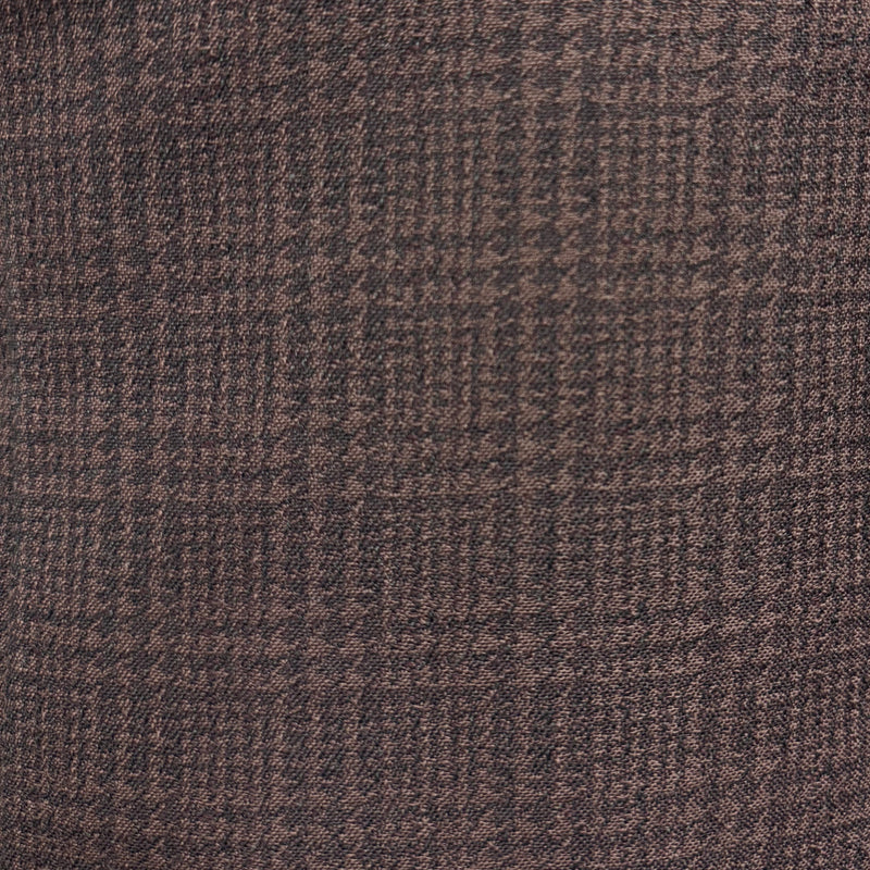 Louis Vuitton Textured Wool Blend Midi Dress with Lace Trim