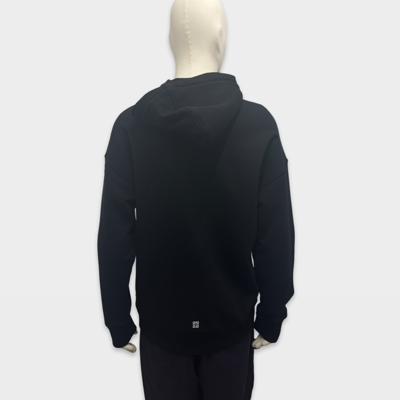Givenchy Men's Black zipped hoodie