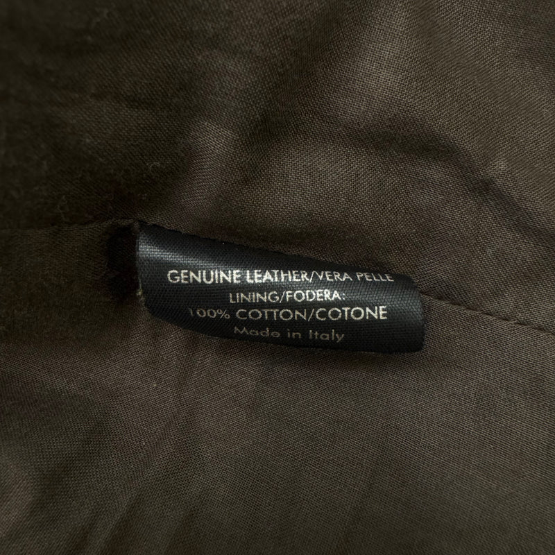 Gucci Women's Dark Brown Leather Jacket