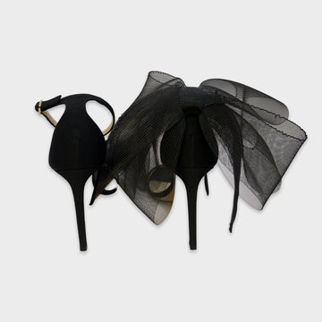 Jimmy Choo Aveline 100 Black Sandal Heels – Loop Generation