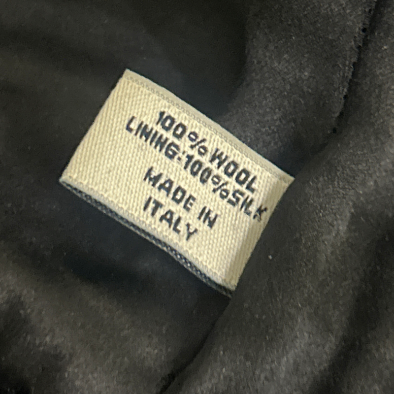 Emilia Wickstead Black Wool Dress With Puff Sleeves