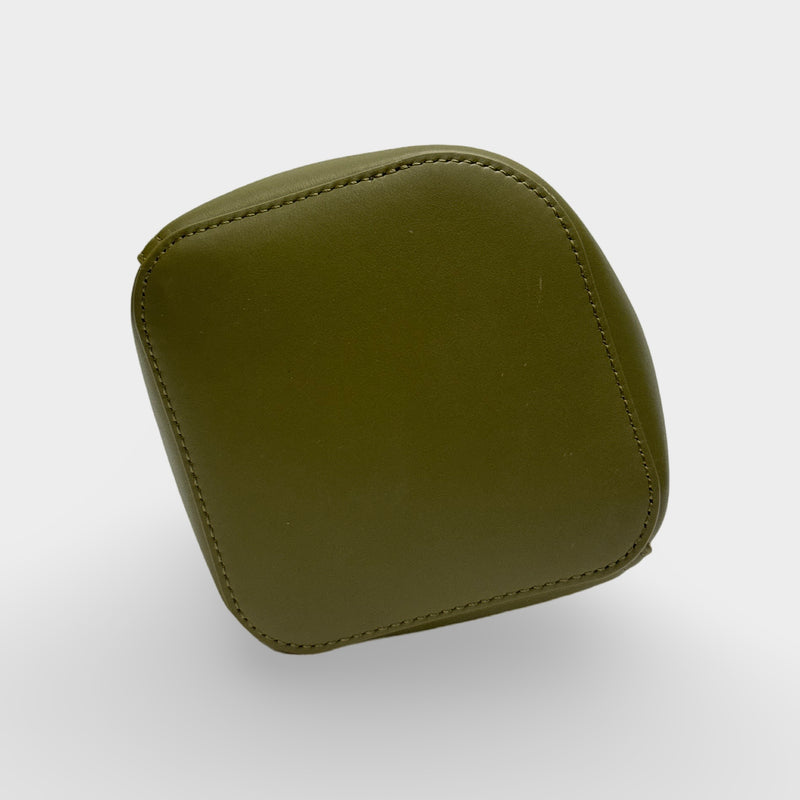 Loewe Pebble Olive Green Bucket Mini