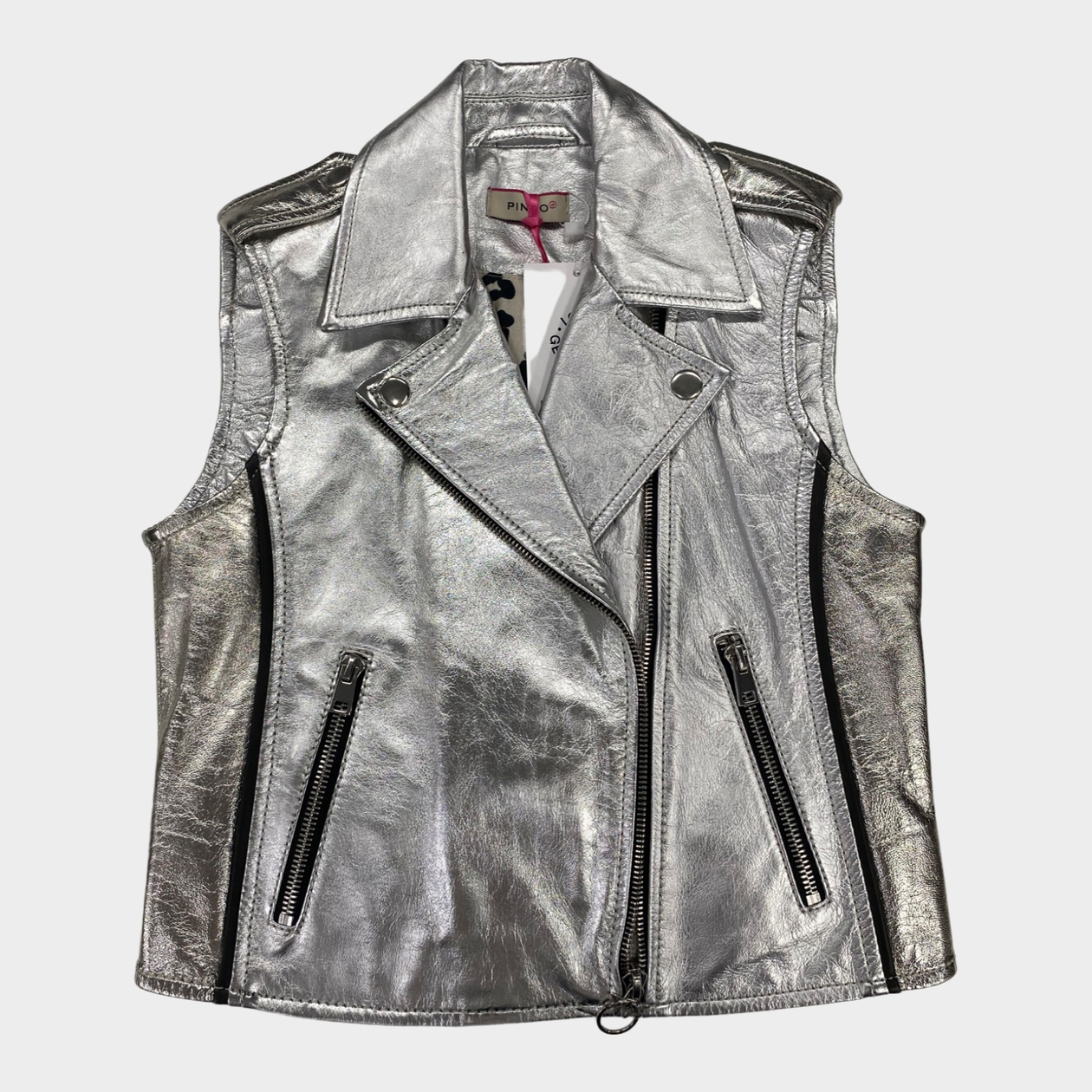 Cheap leather 2025 vest womens
