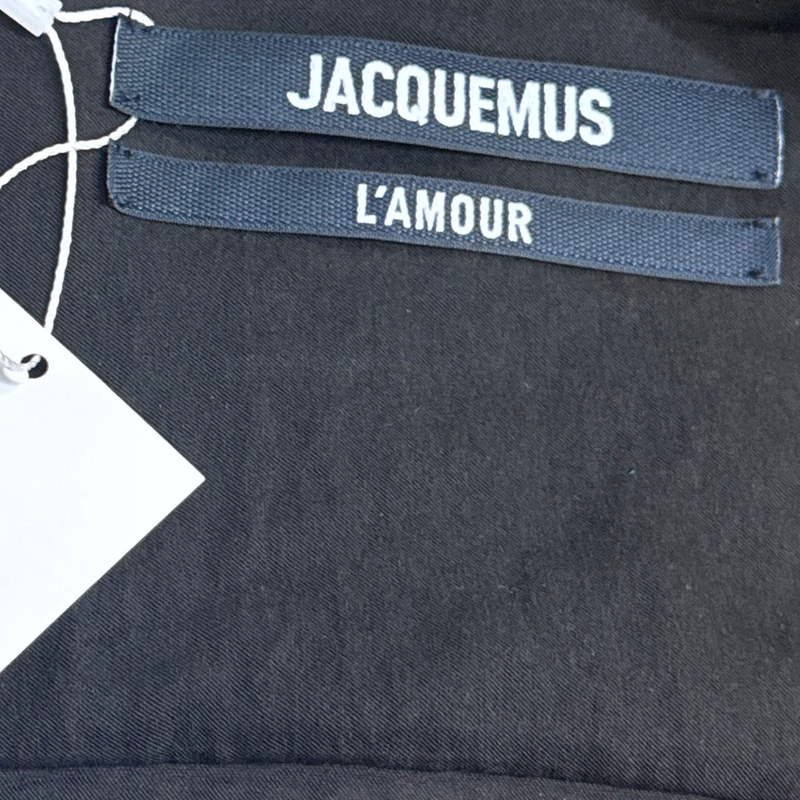 Jacquemus Women's L'Amour Black cotton Shirt