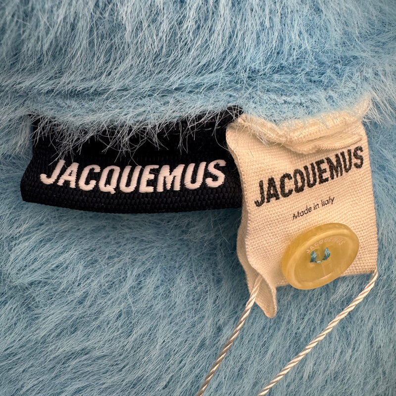 Jacquemus Men's Blue Le Papier 'Le Polo Neve' Polo