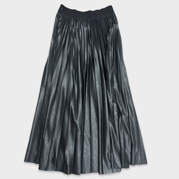 スカート Givenchy Black Midi Skirt With Pleats On The Back Givenchy Pleated Wool Midi Skirt | Neiman Marcus