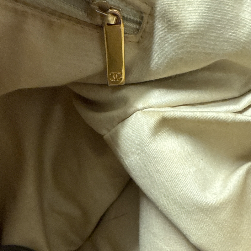 Chanel Girl 2015 brown leather and multicolour tweed Tote bag