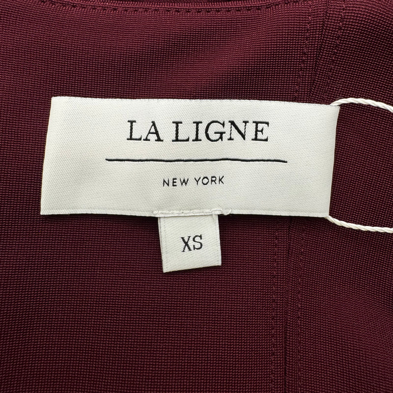 La Ligne NY Burgundy Long Dress
